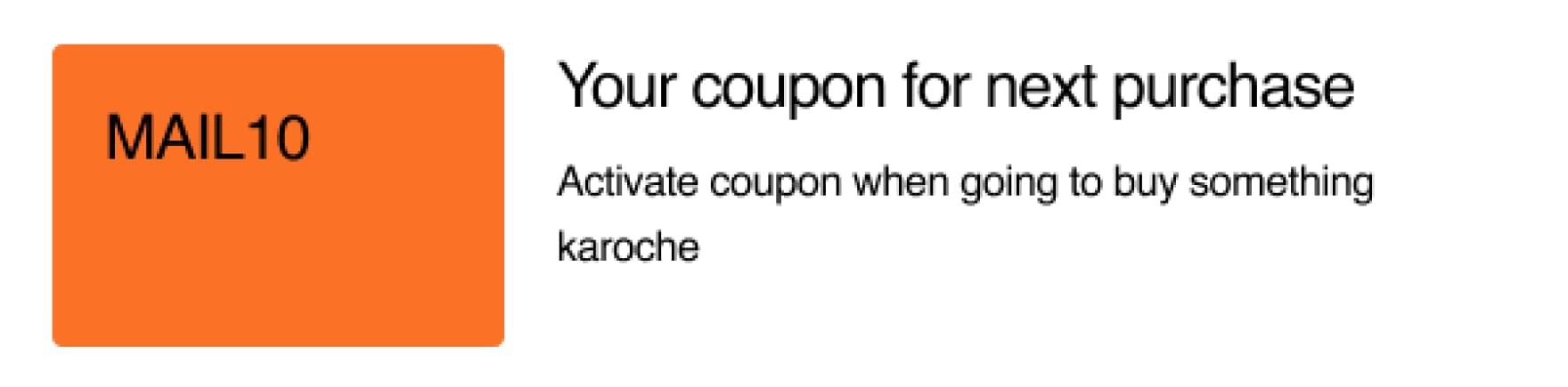 E-commerce block