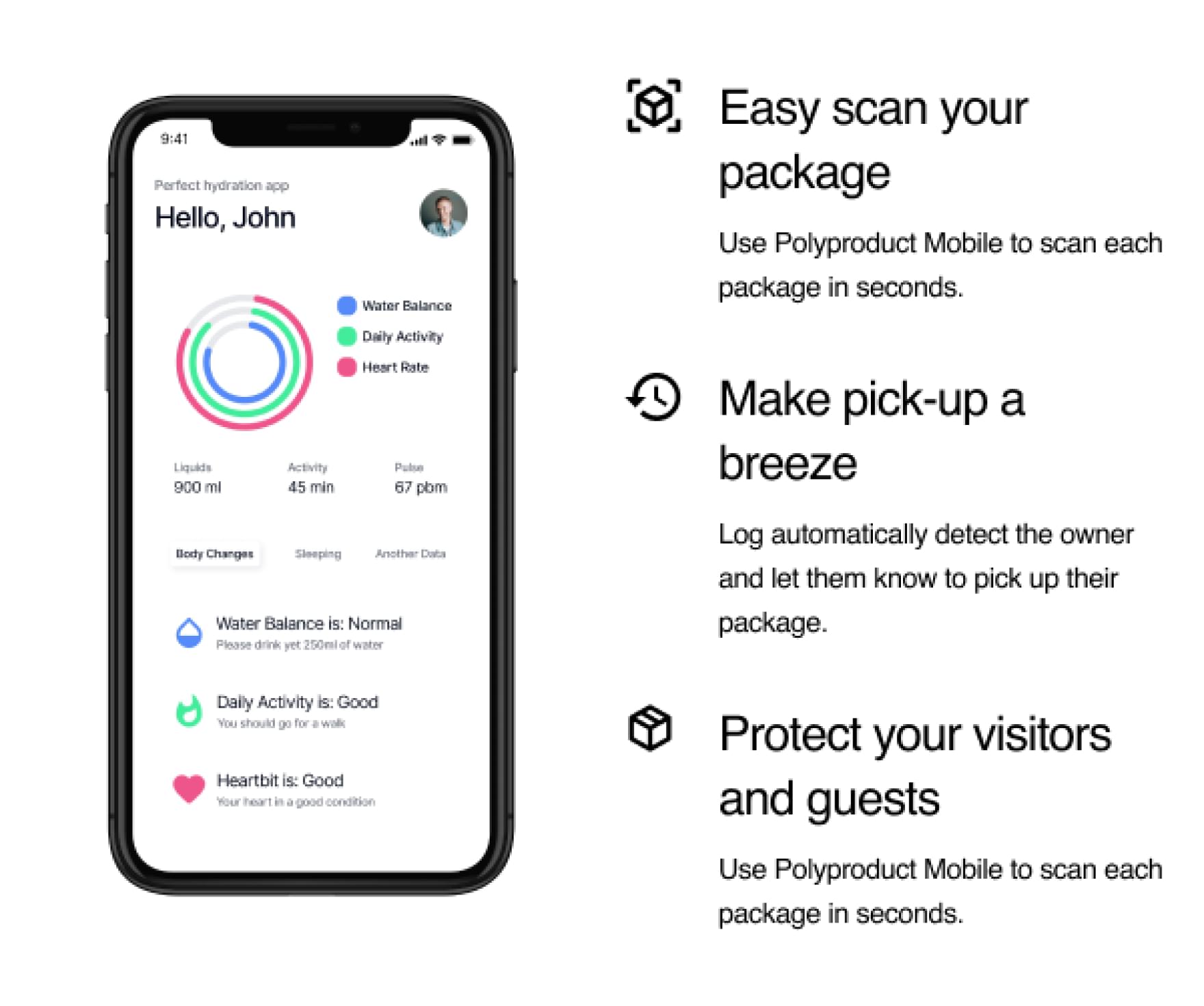 Features block