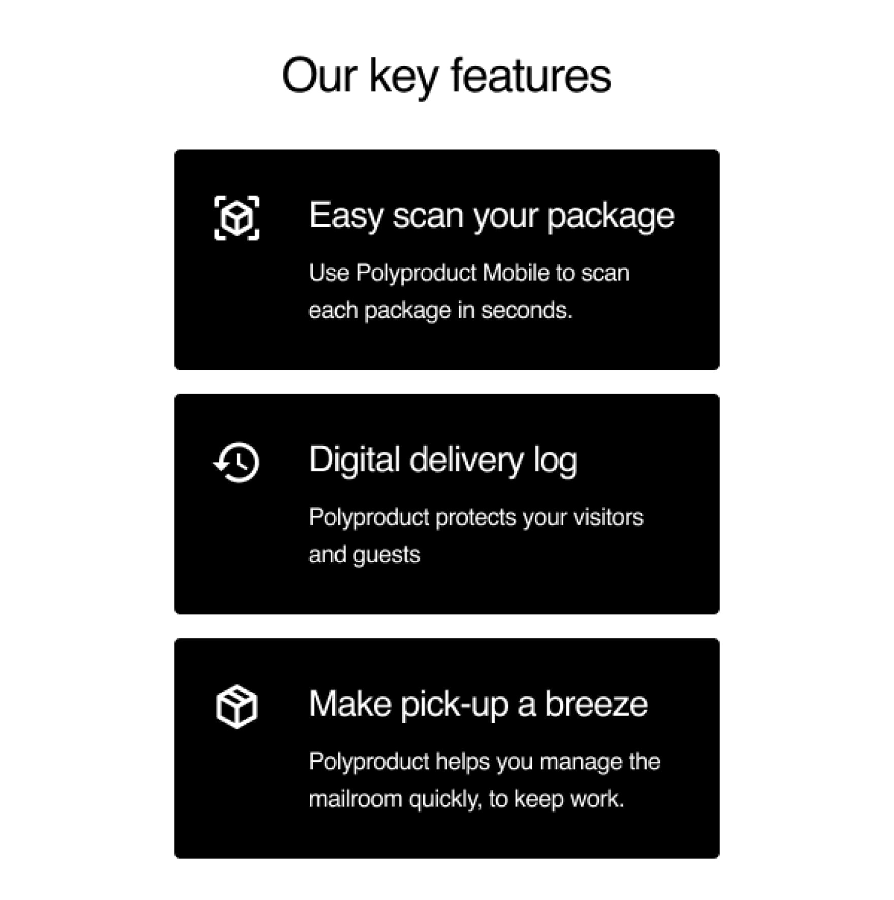 Features block