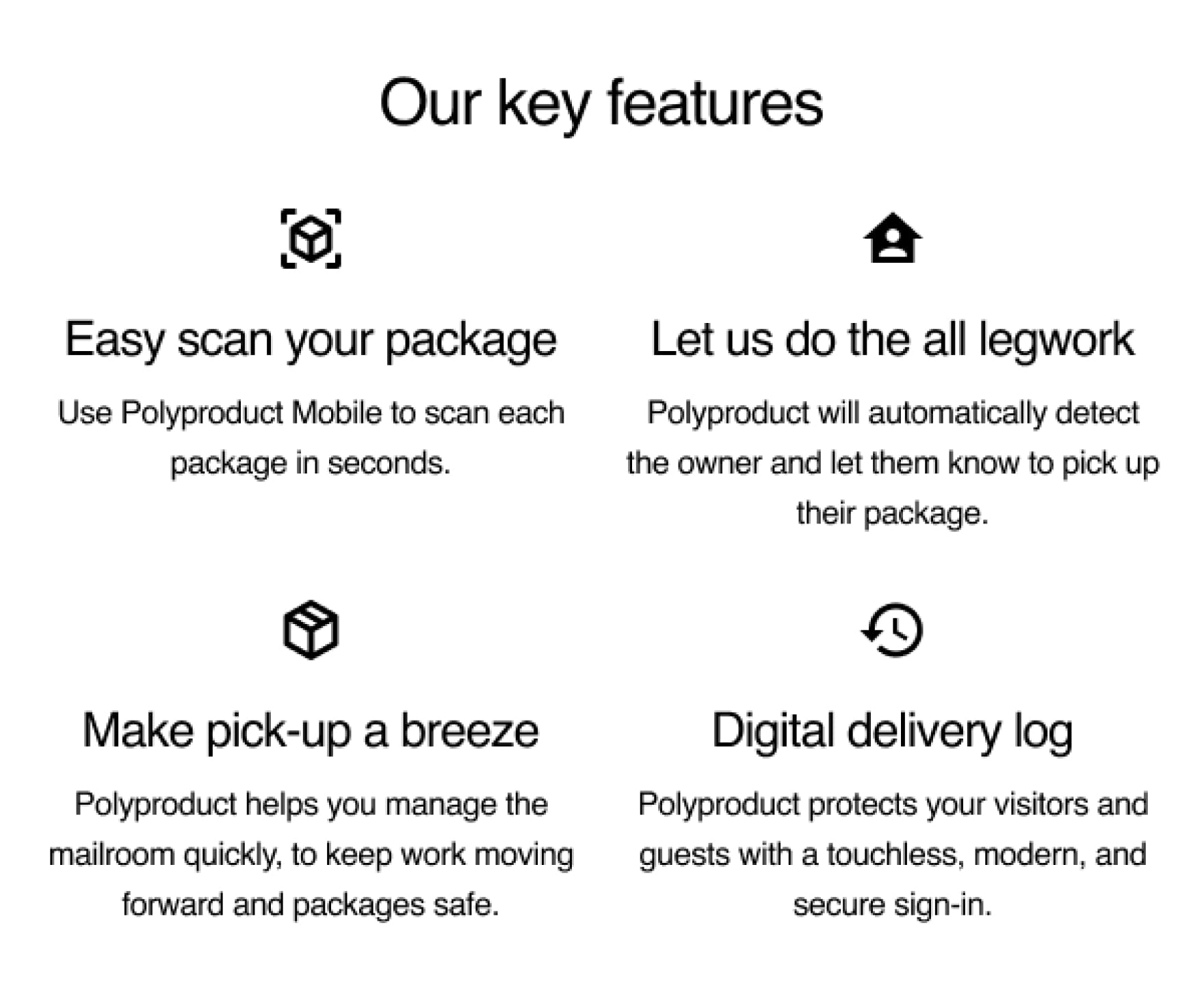 Features block