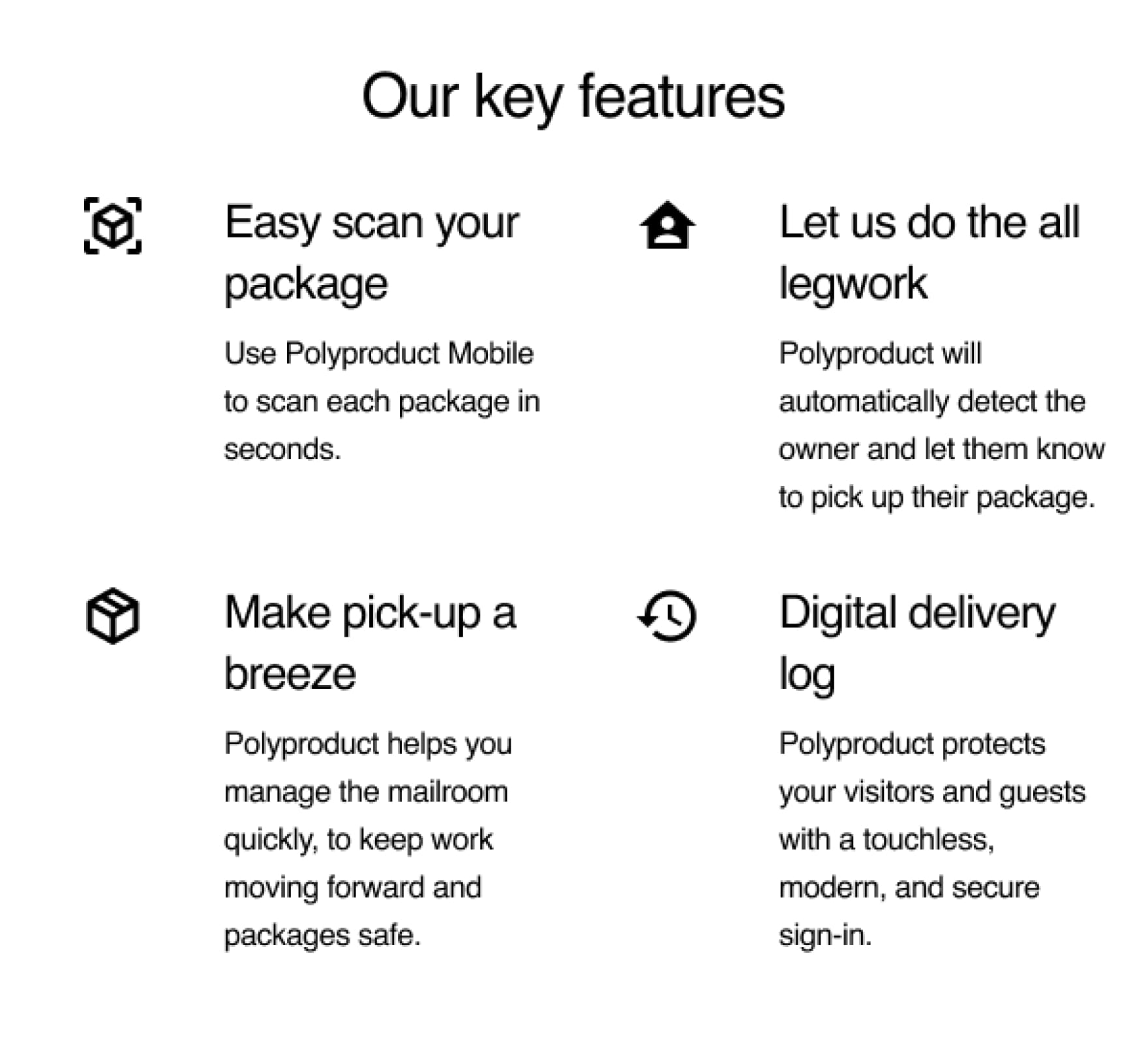 Features block