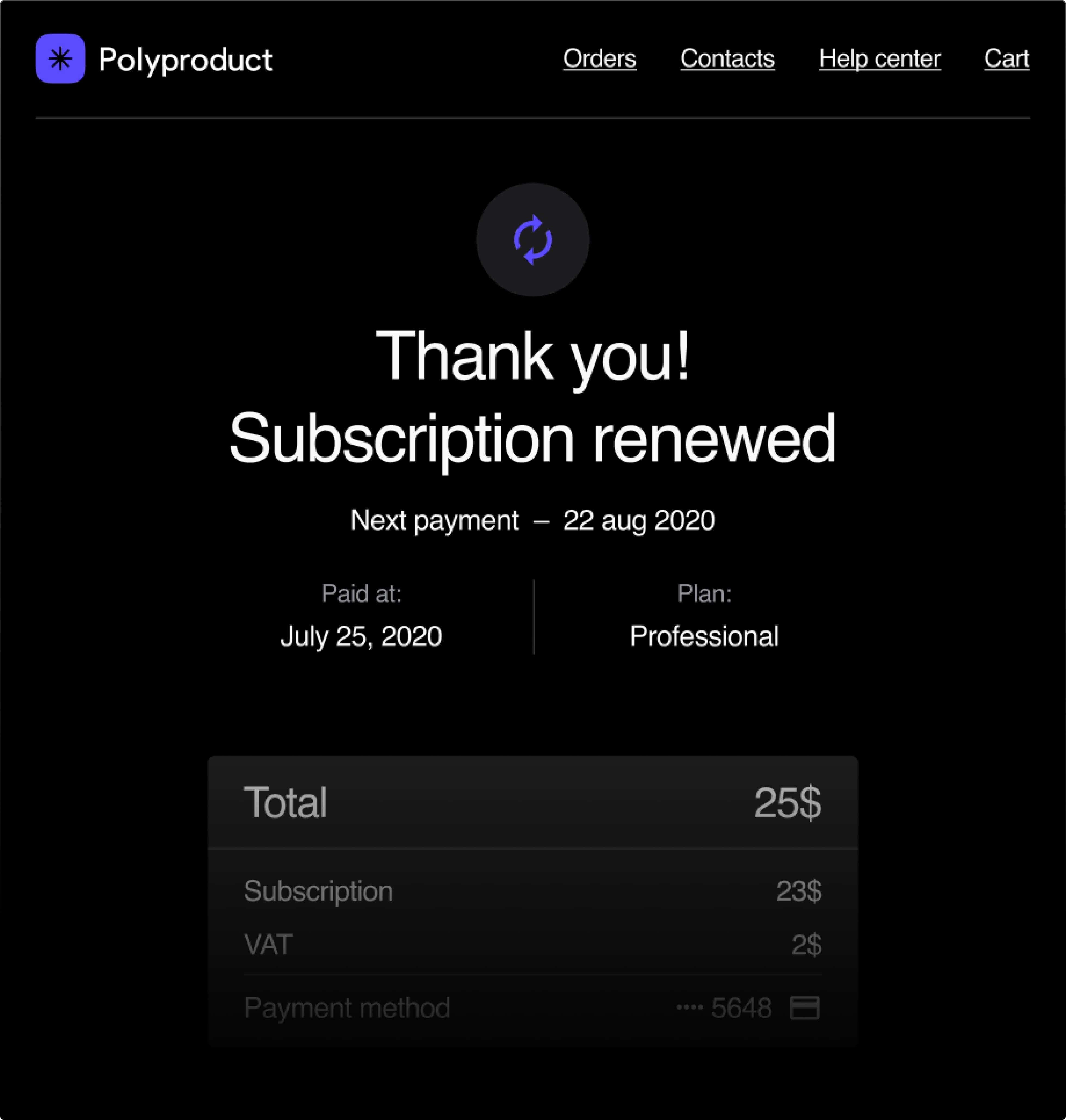 Dark theme support