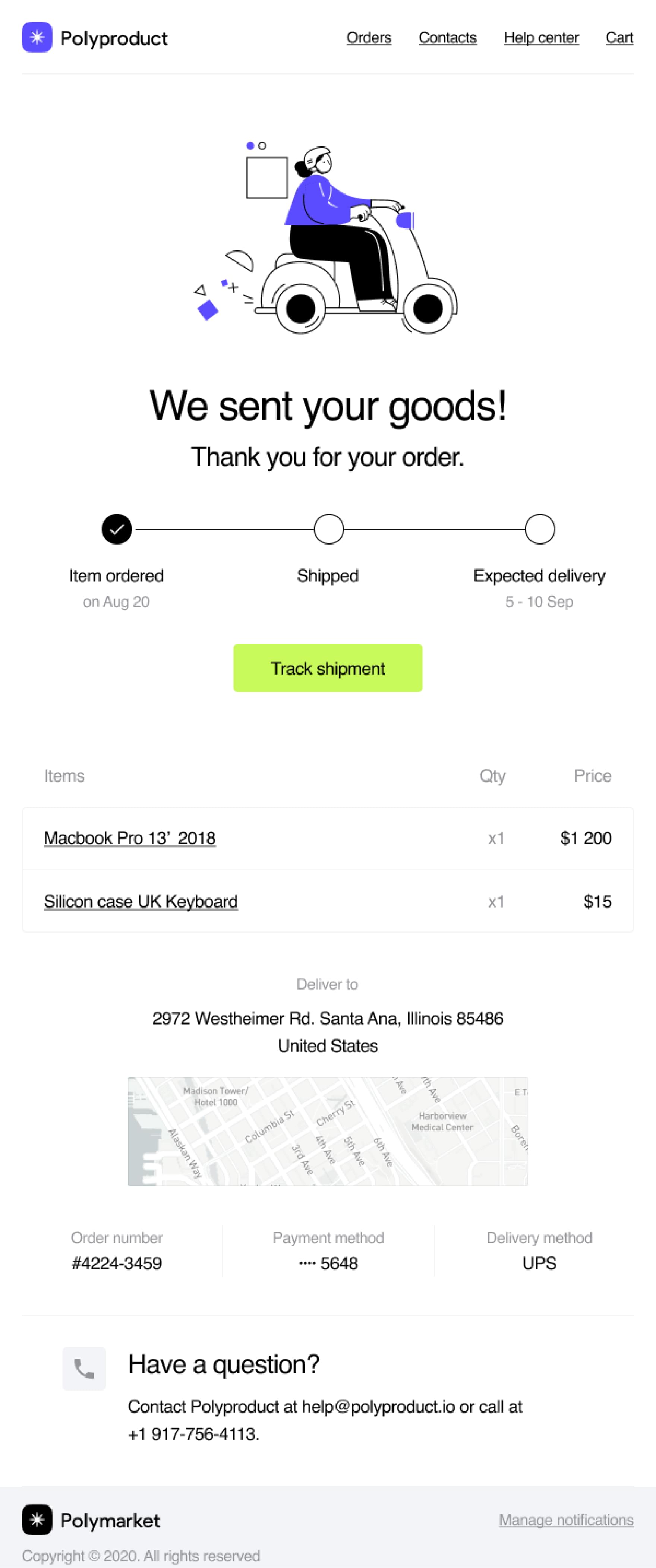 Delivery Summary