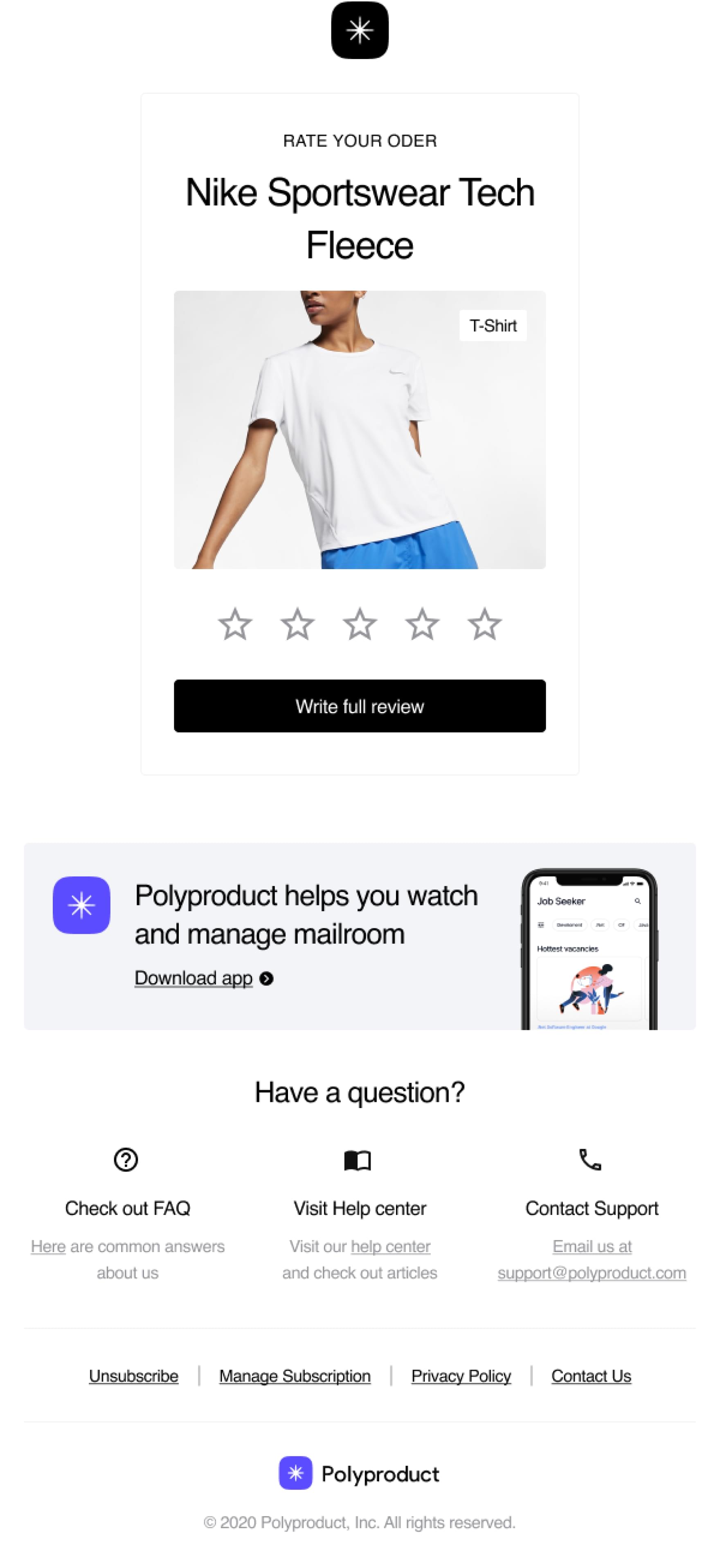 Product announcement